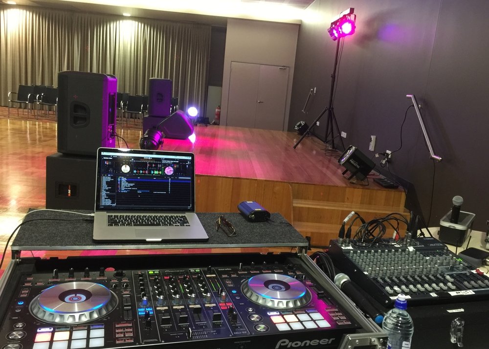 Pro DJ sound system
